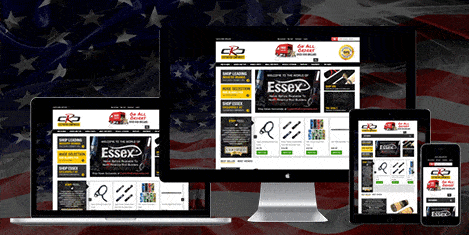 Custom Rod Components Mobile Responsive Website Design