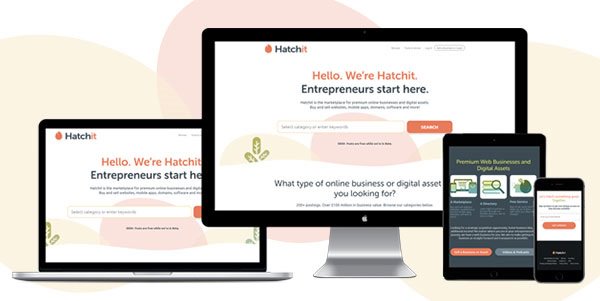 Hatchit - AnoLogix Featured Website - 1