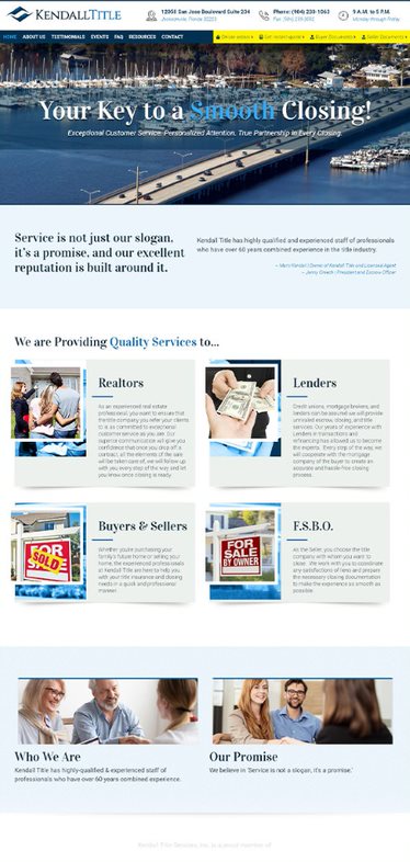 Kendall Title - AnoLogix Featured Website - 2