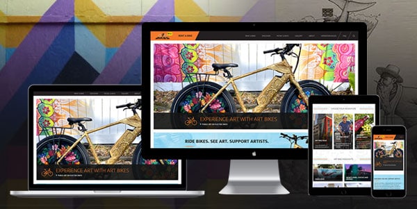 Art Bikes - AnoLogix Featured Website - 1