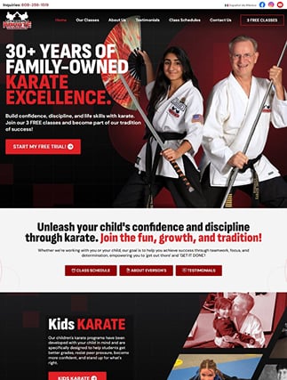 website design